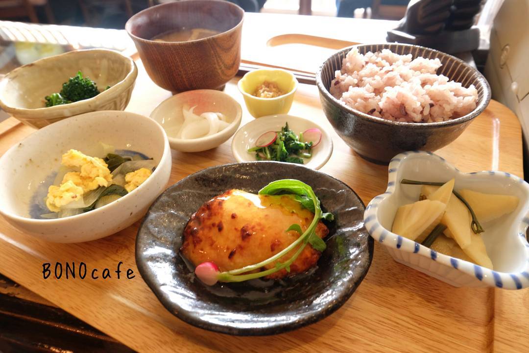 茨木BONOカフェの定食健康ランチ